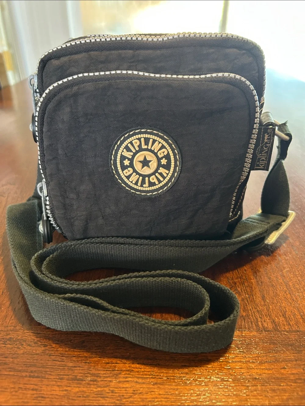 Kipling Black Compact Crossbody bag